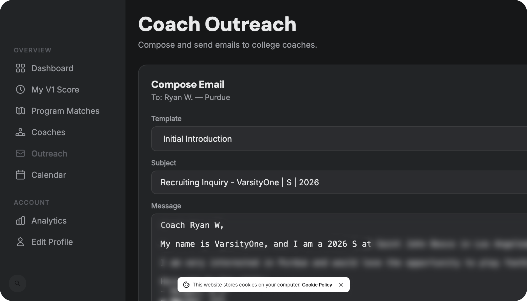 Coach Outreach